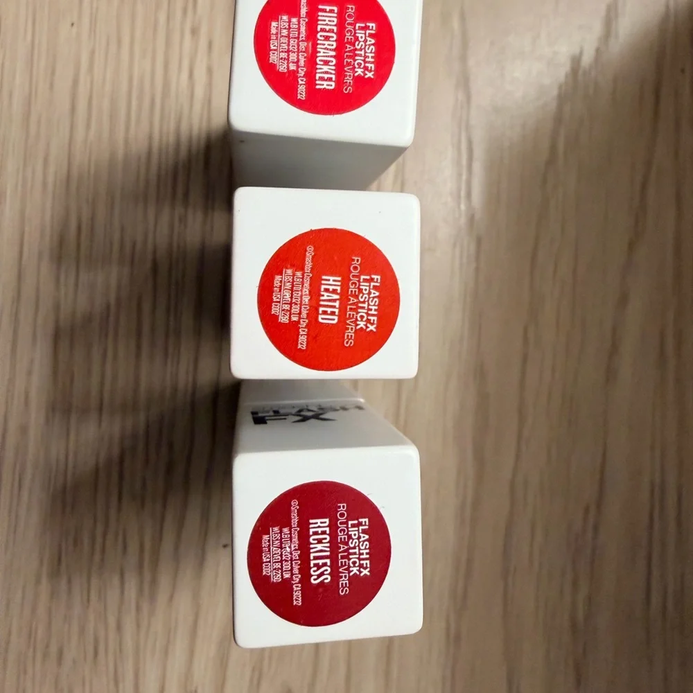 NEW- Flash FX Lipsticks $15each or $40 for all